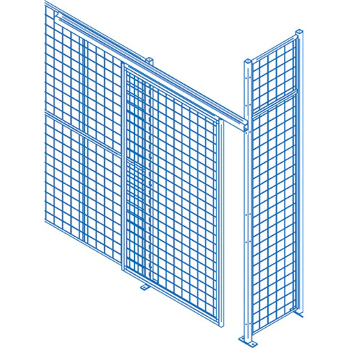 Wire Mesh Partition Components - Hardware - Image 2