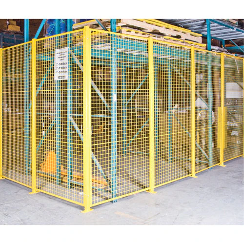 Wire Mesh Partition Components - Universal Posts, 10-1/4' H - Image 2