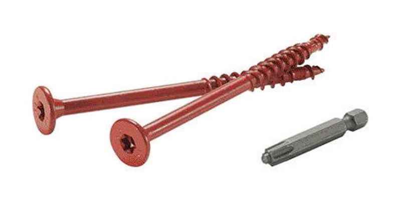 FastenMaster FlatLok No. 14 X 2-7/8 in. L Torx Ttap Epoxy Coarse Wood Screws 50 pk