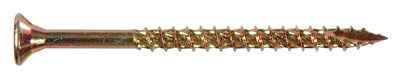 Hillman Power Pro No. 8 X 1-1/4 in. L Star Yellow Zinc Wood Screws 1 lb 242 pk - Image 2