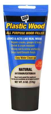 DAP Natural Shrink-Resistant All-Purpose Wood Filler 6 oz. - Image 2