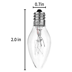 Whirlpool Dryer Light Bulb WP22002263 10W (Replaces 22002263, W10299463, W10809512) - Image 3