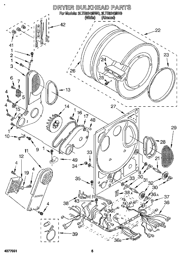 WP3399849 Dryer Thermal Fuse - Image 4