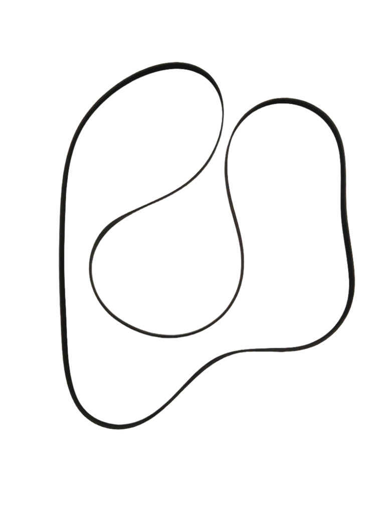 WP35001010 Dryer Drive Belt (replaces 35001010, DC66-00121A, 7PH1975) - Image 3