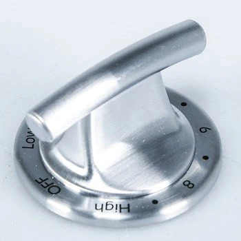 WP74011493 Range Burner Control Knob, Stainless