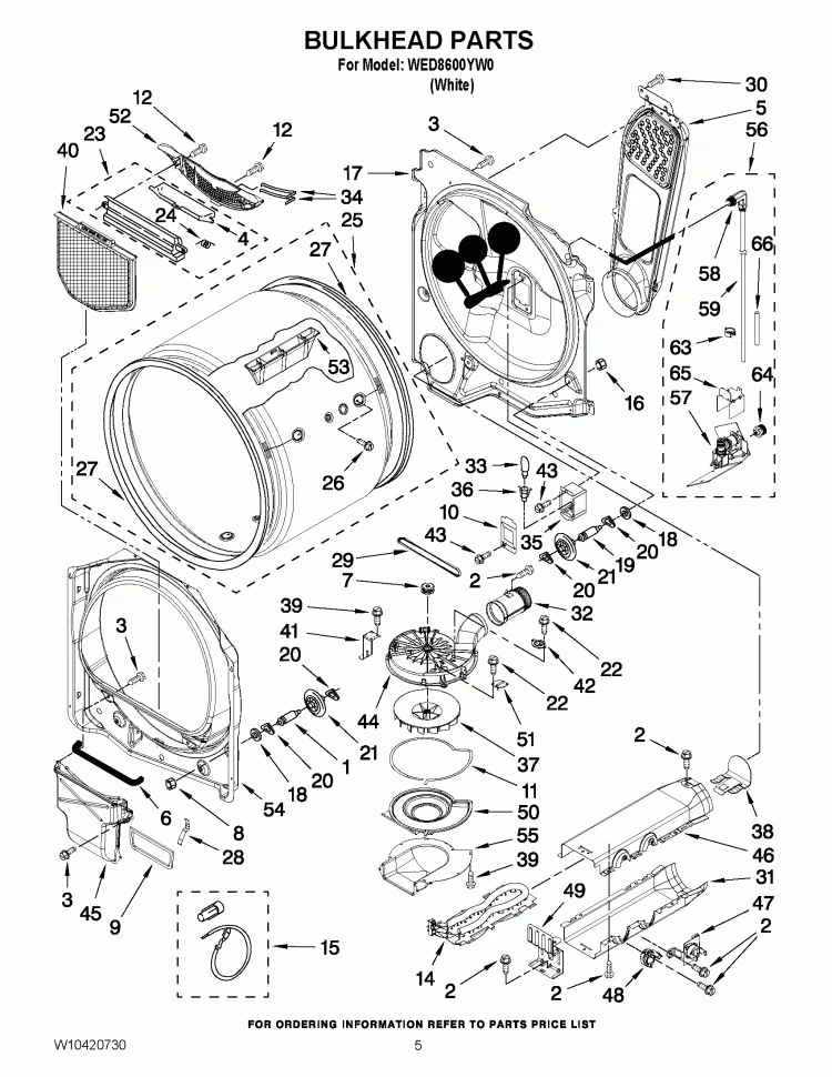 WP8544742 Dryer Blower Belt - Image 5