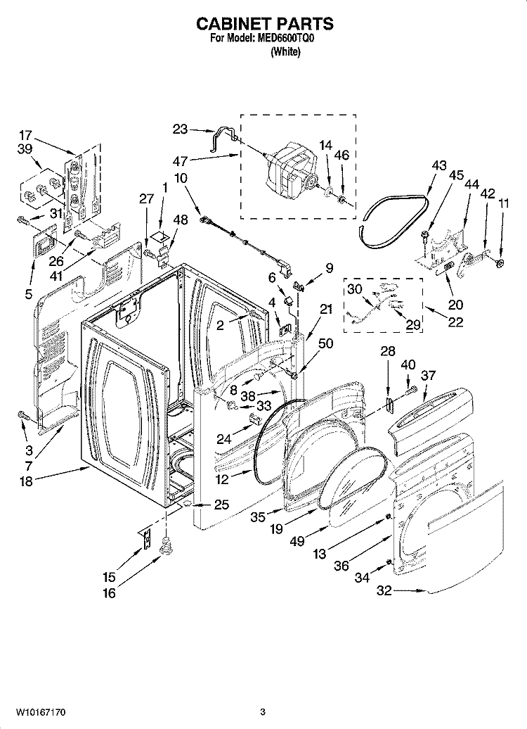 WP8547168 Dryer Drum Belt - Image 4
