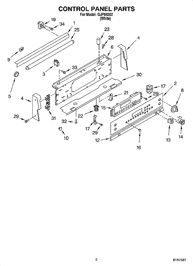 WP9755174 Range Surface Element Switch