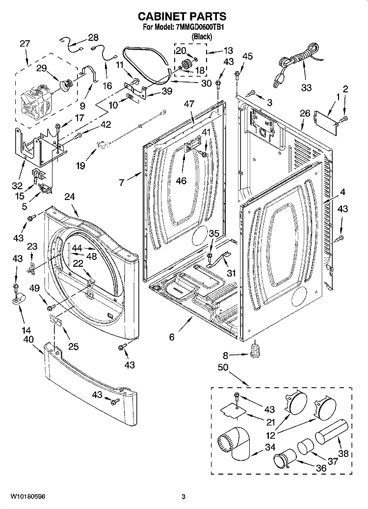 WPW10112954 Dryer Drum Belt - Image 4