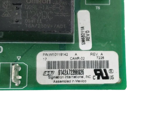 WPW10119142 Range Oven Electronic Control Board - Image 5