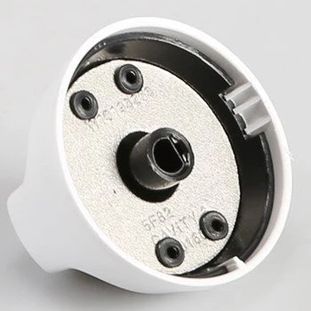 WPW10160368 Range Burner Control Knob, White