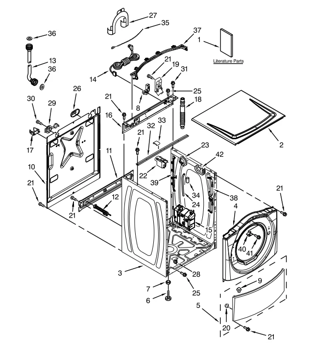 WPW10197864 Whirlpool Washer Control Board | Main Control Board Assembly | Fits Maytag Kenmore Amana | Genuine OEM Washer PCB - Image 3