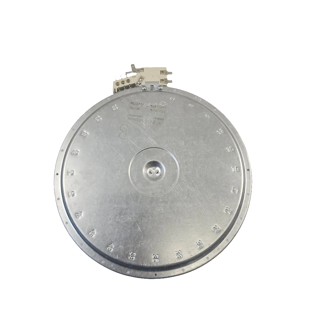 WPW10251108 Range Radiant Surface Element 8", 3200W (Ceramic Glass Cooktop Element, Radiant Burner, Heating Element) Replaces W10251108 - Image 3