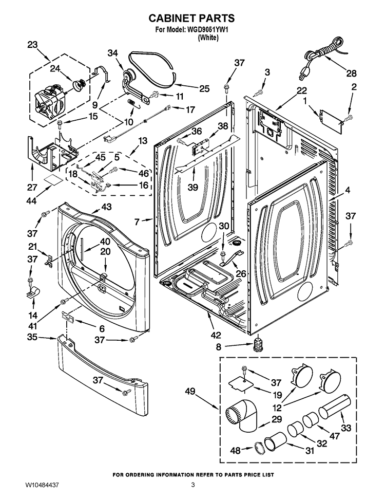 WPW10450081 Dryer Electronic Control Board - Image 4