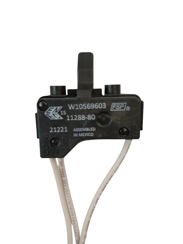 WPW10569603 Dryer Door Switch (replaces W10569603) - Image 2