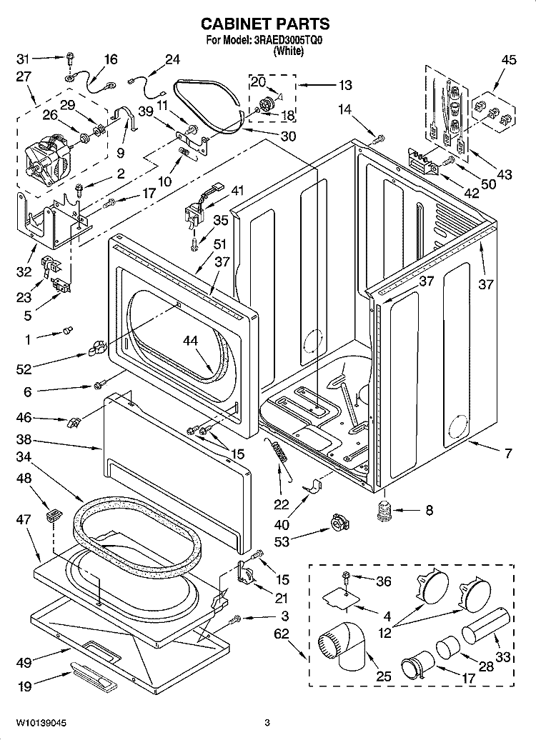 WPW10569603 Dryer Door Switch (replaces W10569603) - Image 5