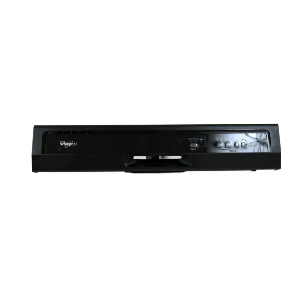 WPW10698609 Dishwasher Control Panel Black