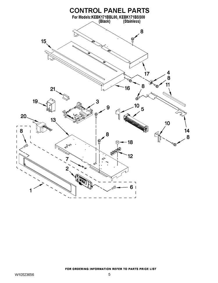 WPW10751146 Certified Refurbished Range Electronic Control Board - Image 3