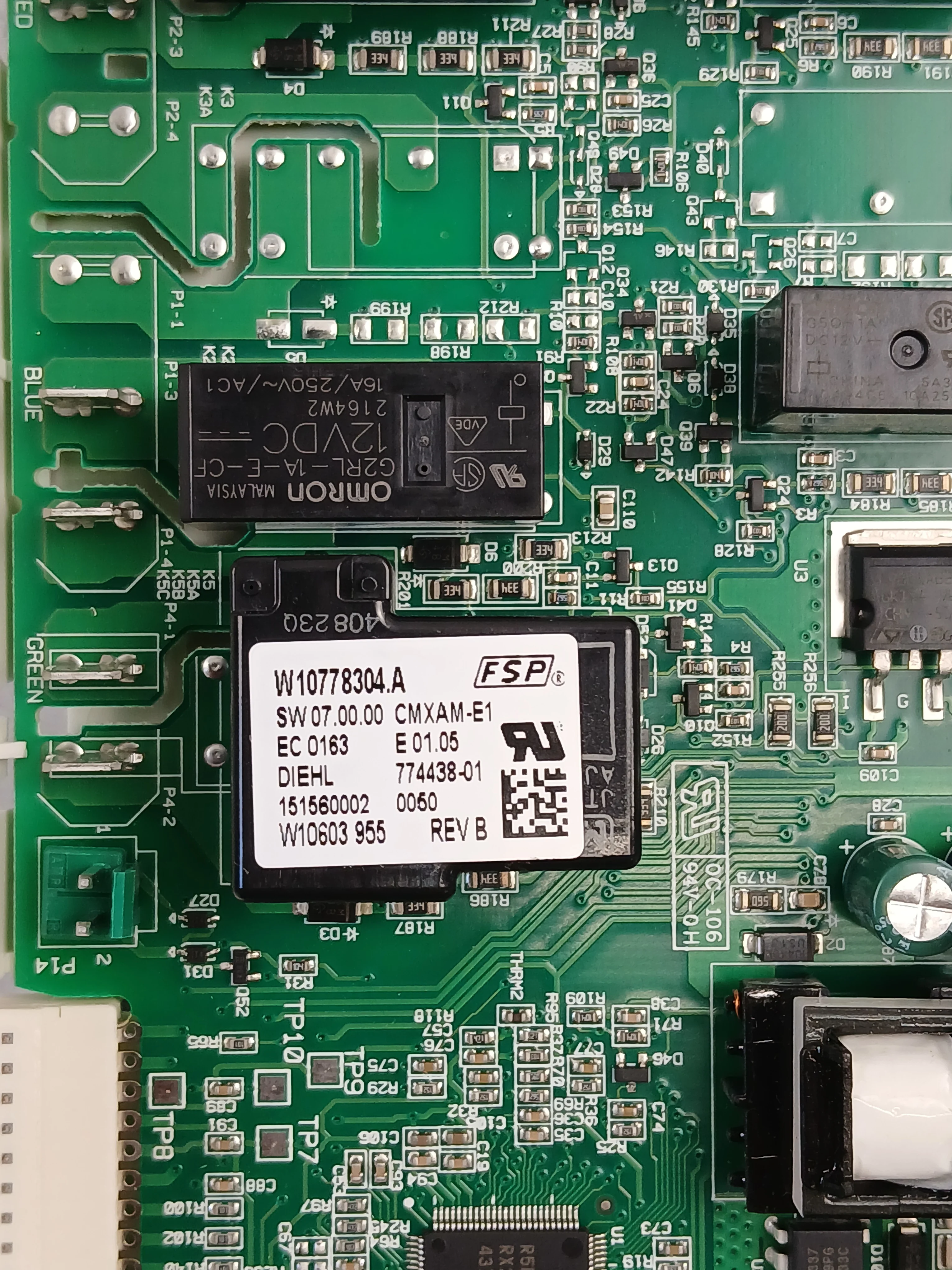 WPW10778304 Range Electronic Control Board - Image 6