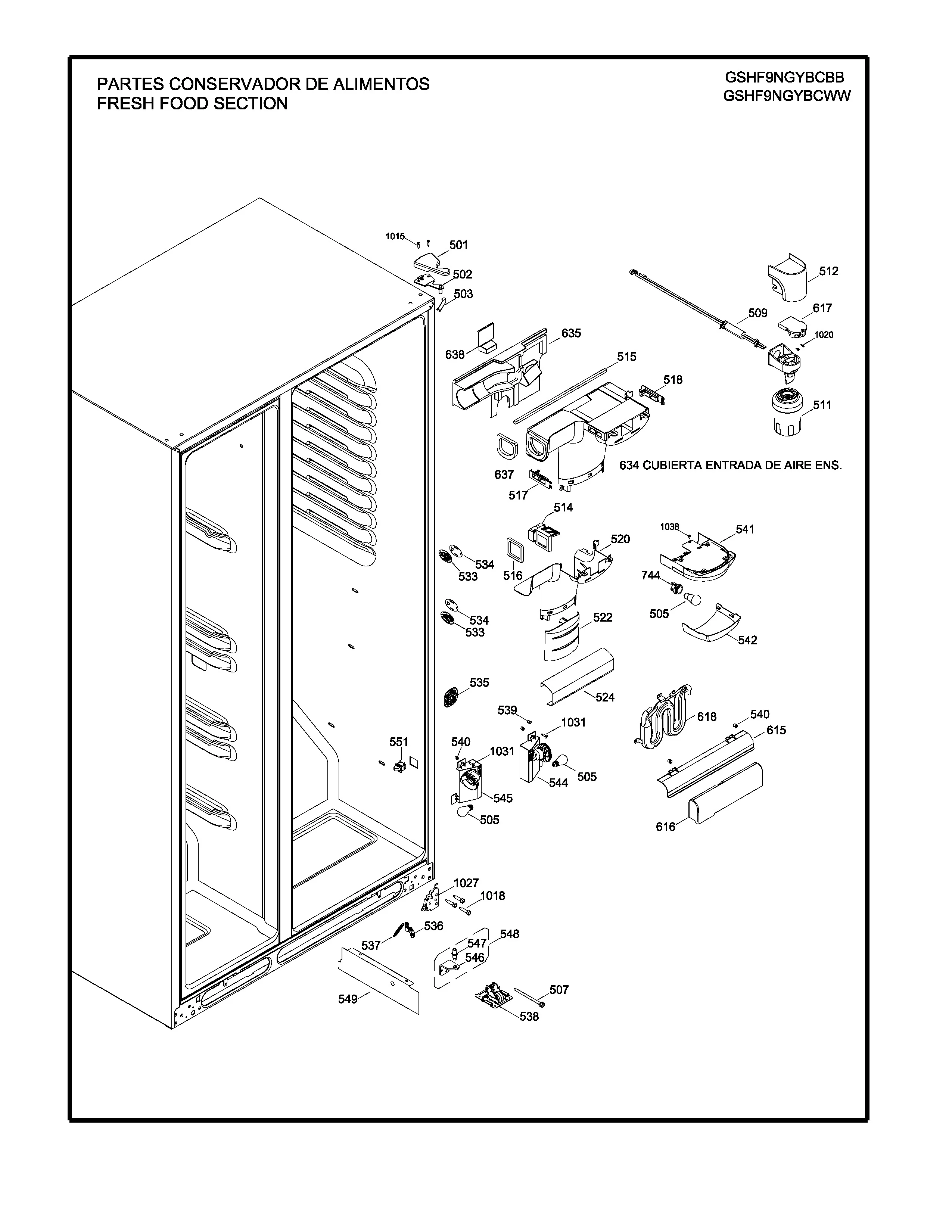 WR01F01713 Refrigerator Air Damper (replaces 200D1535P002, WR17M303) - Image 2
