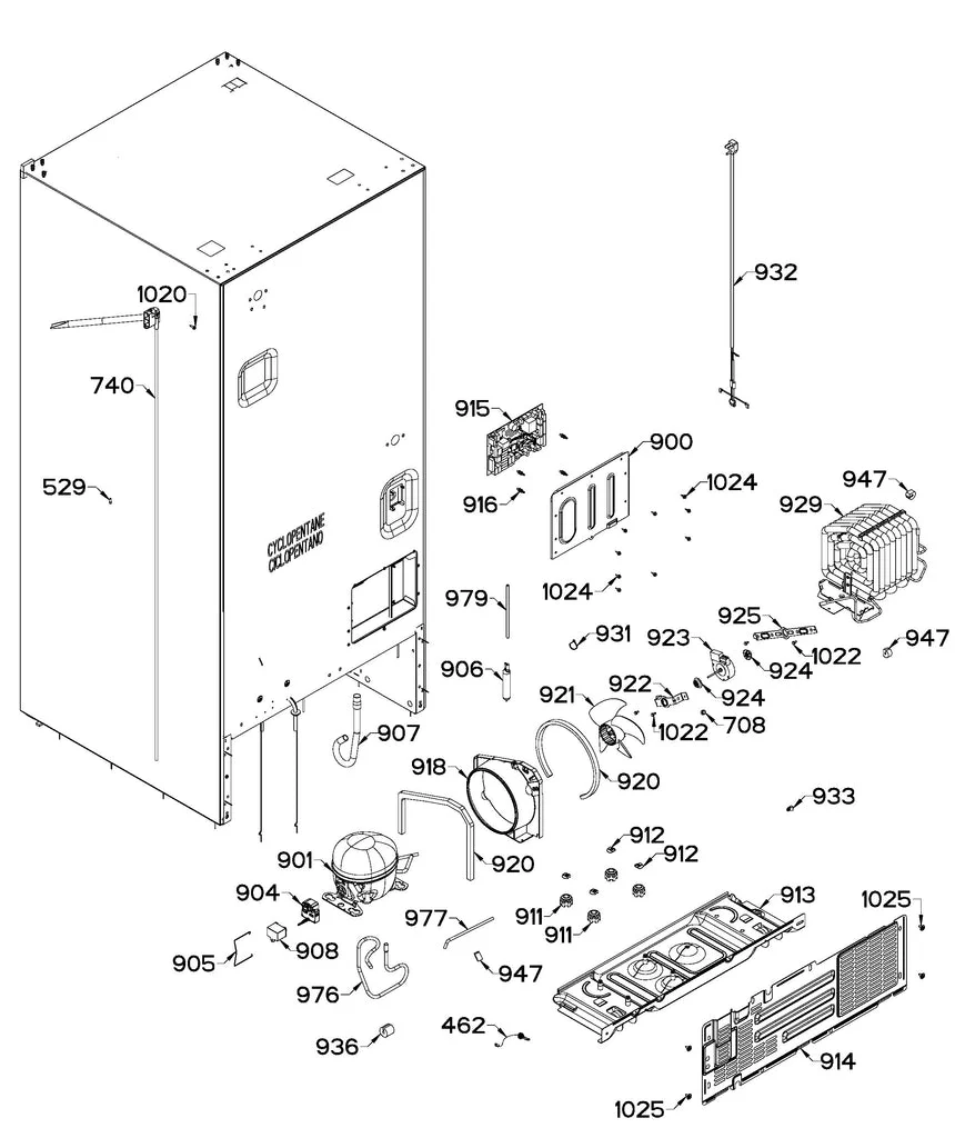 WR01F05046 Refrigerator Main Control Board ASM (replaces WR01F04866) - Image 5