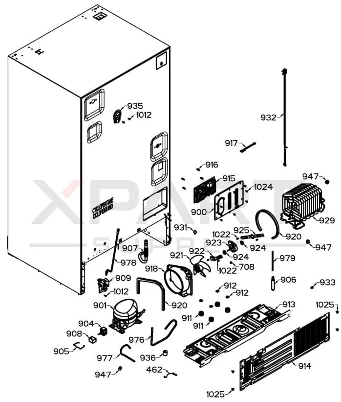 WR01F05225 Refrigerator Main Control Board (replaces 239D6019G103) - Image 5