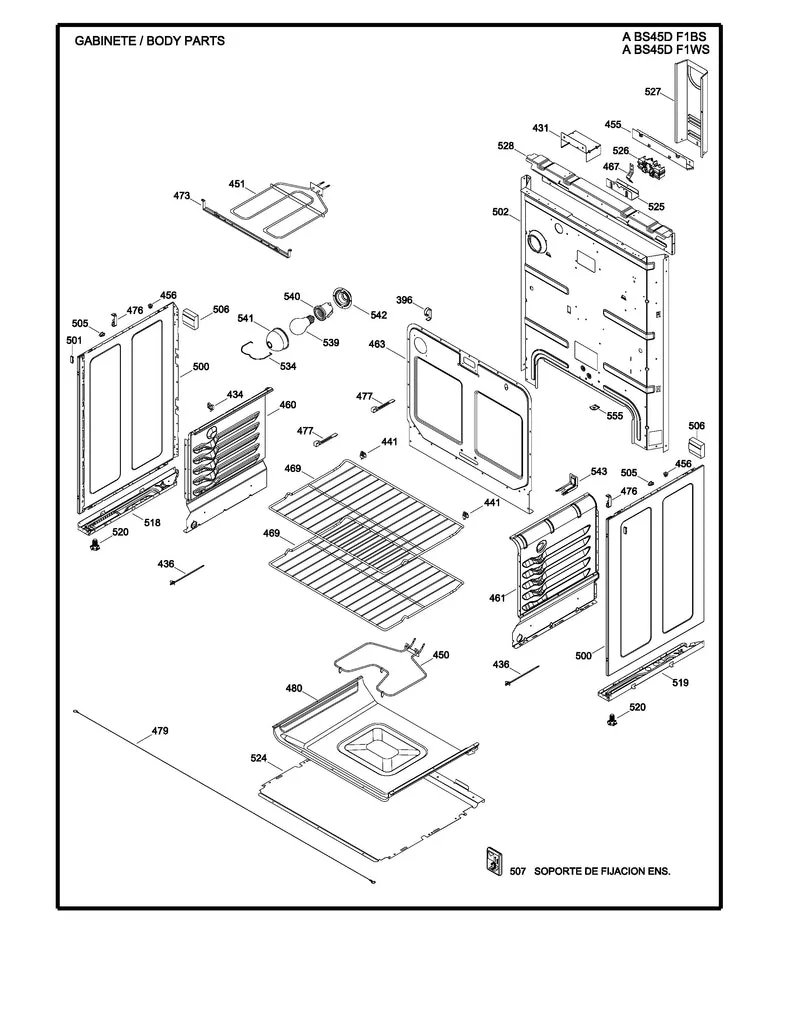 WS01F00769 Range Block Terminal ASM