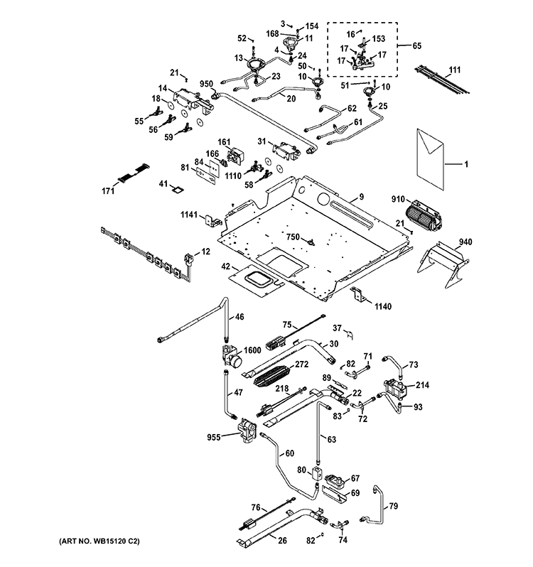 WS01F01662 Oven Switch Thermostat