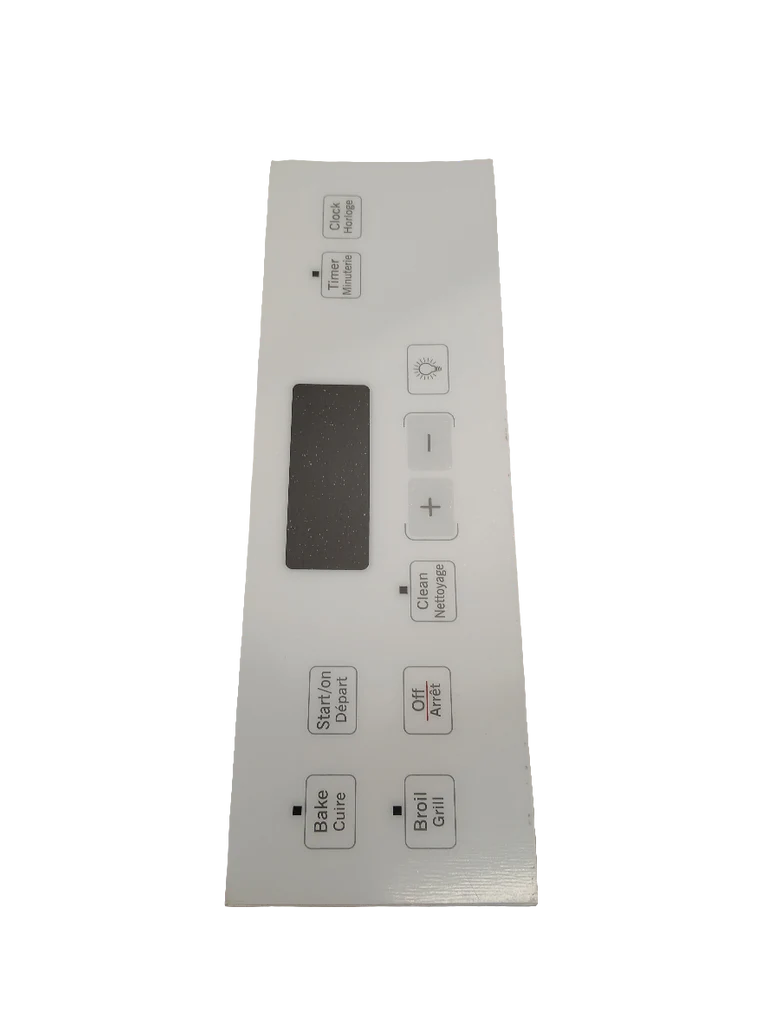 WS01F06233 Range Oven Control Overlay (replaces WB04M00239, 222D8509P004) - Image 2