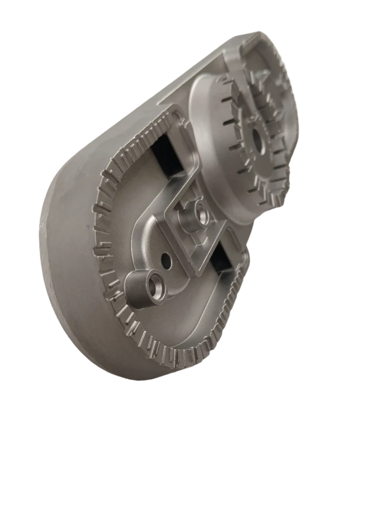GE Range Burner and Plate Dual Oval WS01F07285 (Replaces 164D9661G001) - Image 4
