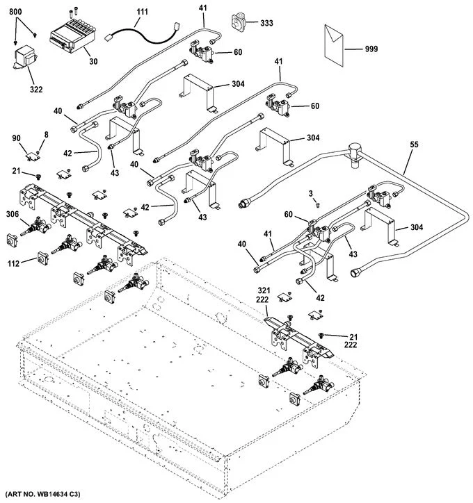 Range Oven Spark Module WS01F08142 - Genuine OEM Replacement for GE Gas Ranges and Cooktops - Image 8