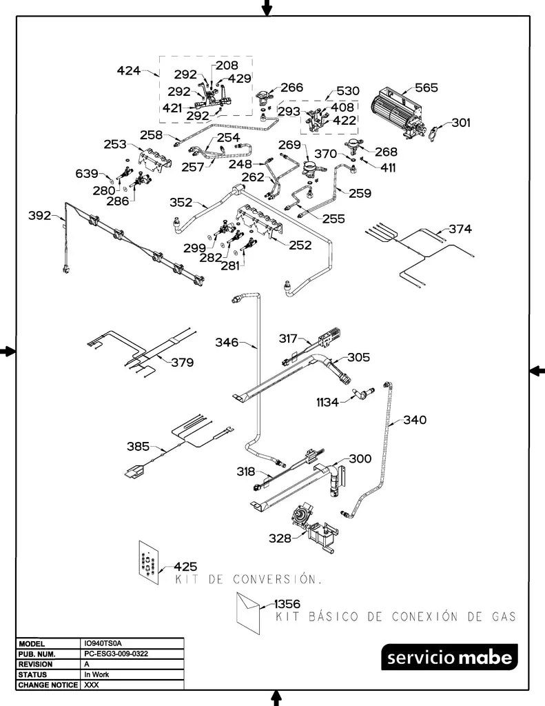 WS01F08477 Oven Harness Switches - Image 2