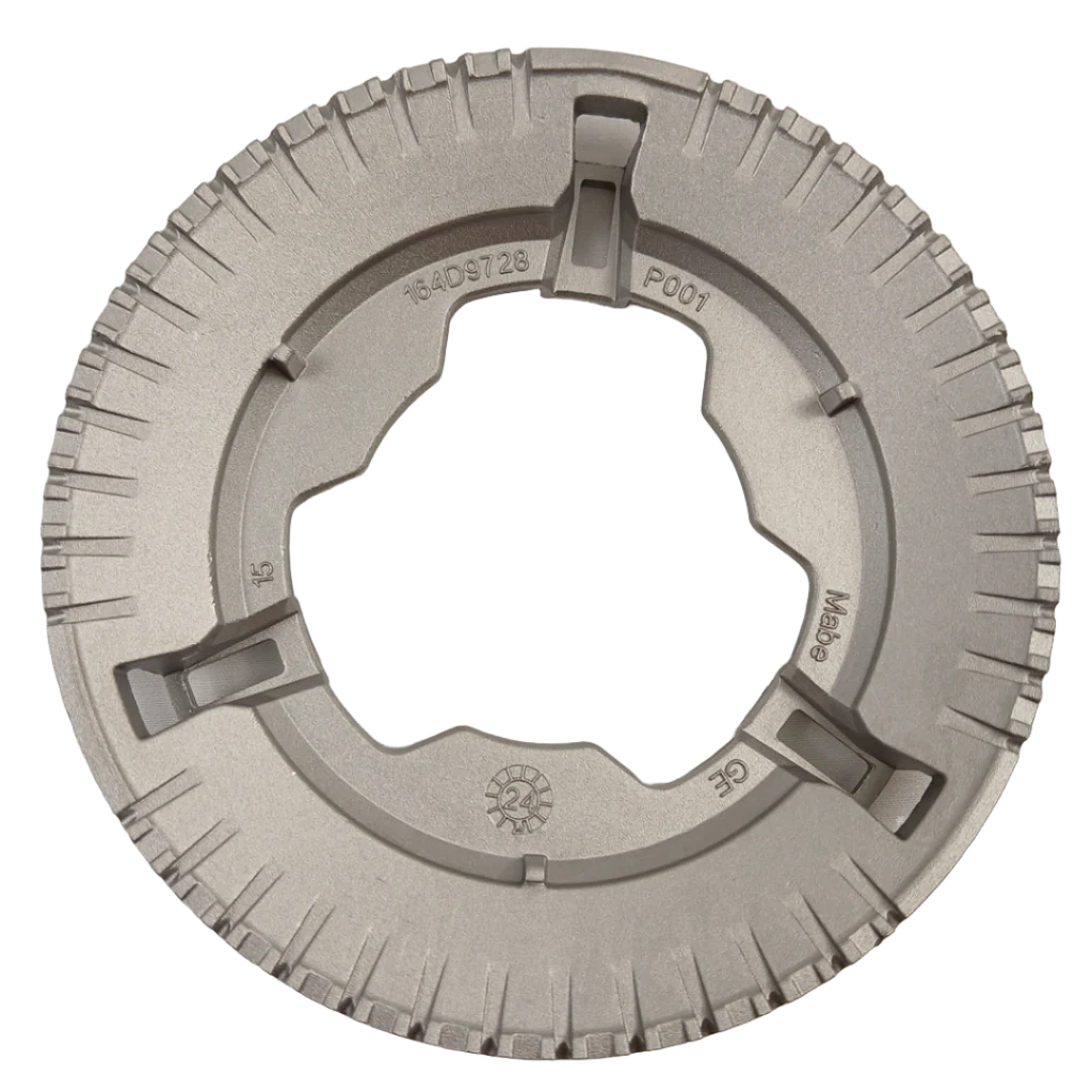 GE Range Burner Head Outer Ring WS01F08484 (Replaces WB16X28764)