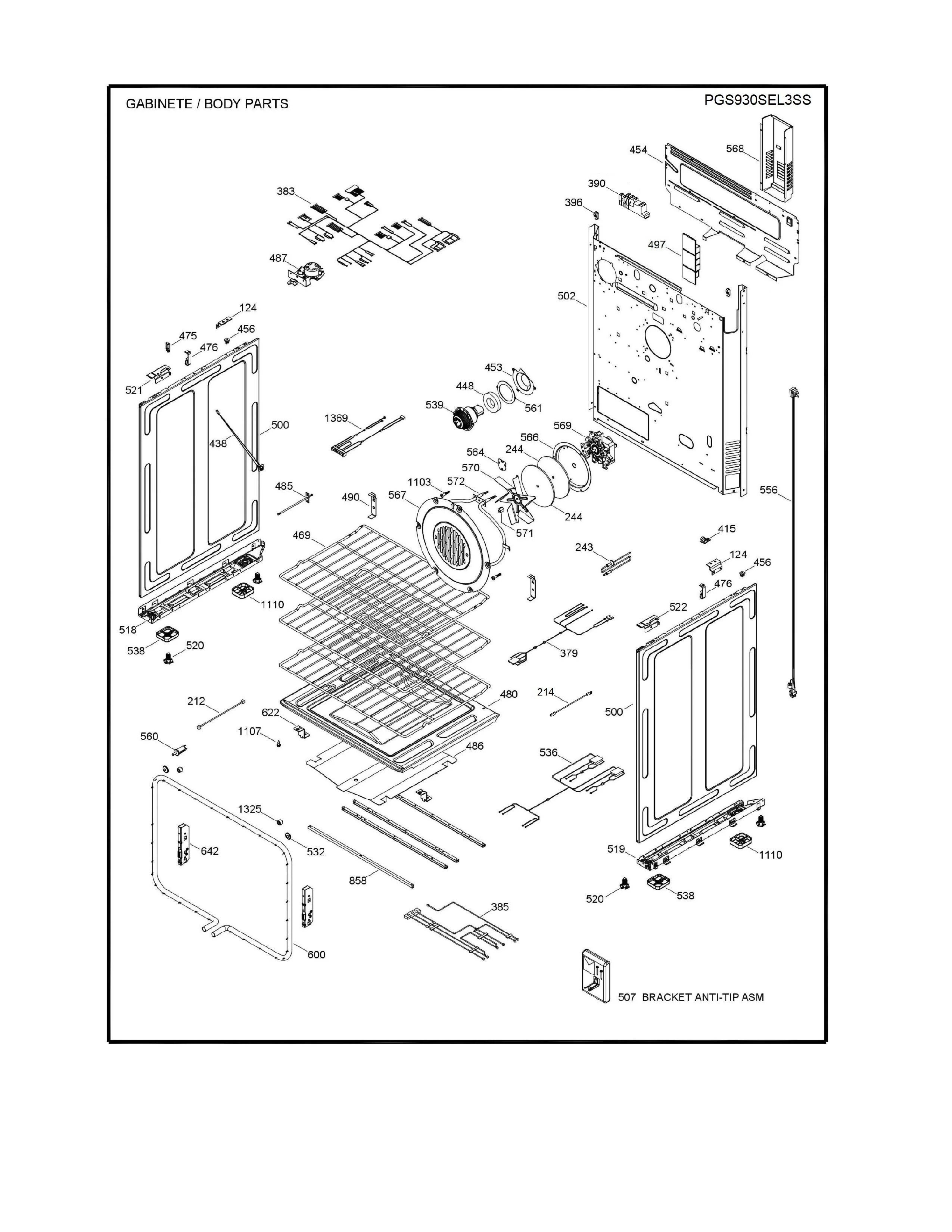 WS01F08570 Range Control Board Assembly - Image 5