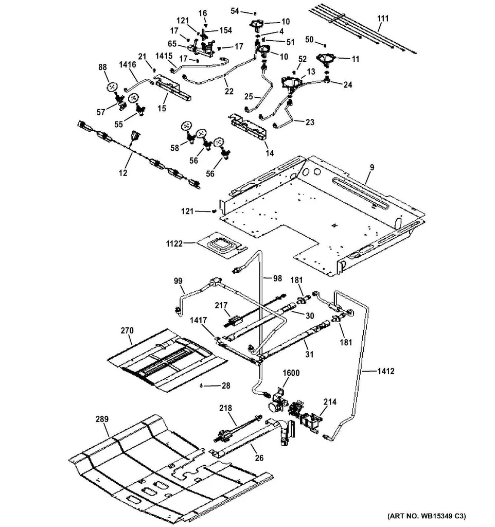WS01F08575 Oven Burner Gas Valve - Image 5