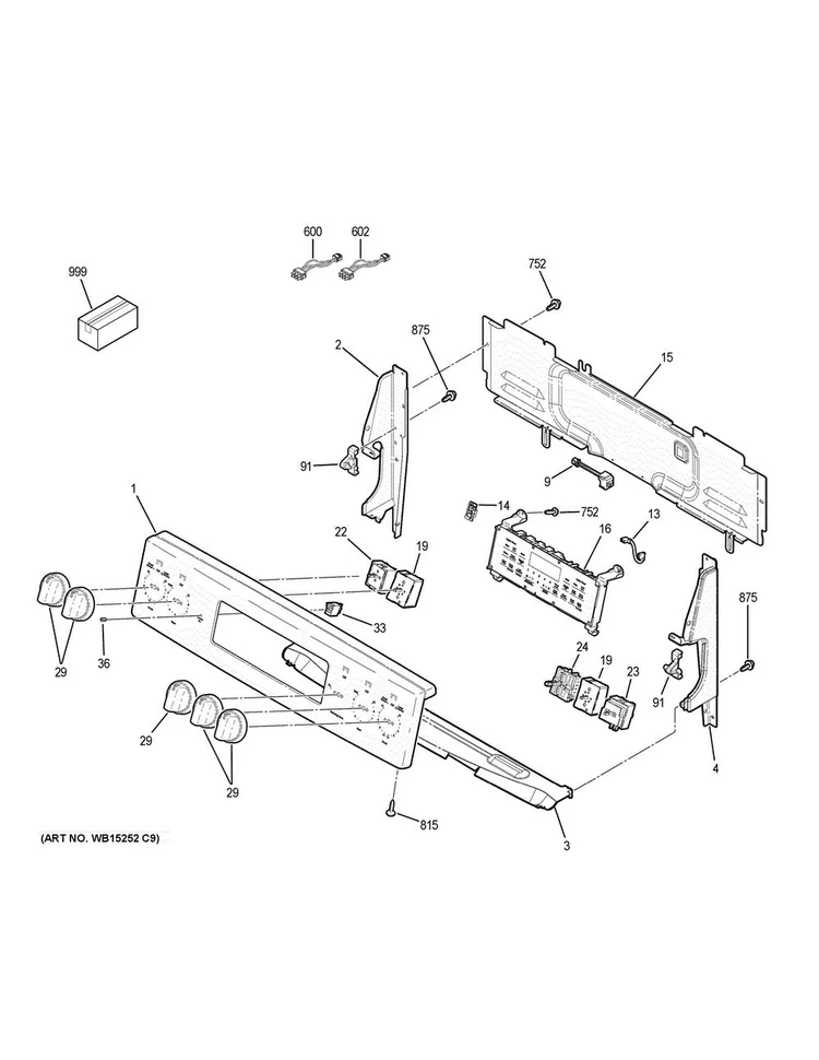 WS01F08890 Oven Board Wifi Cat Module (replaces WG02F11039)