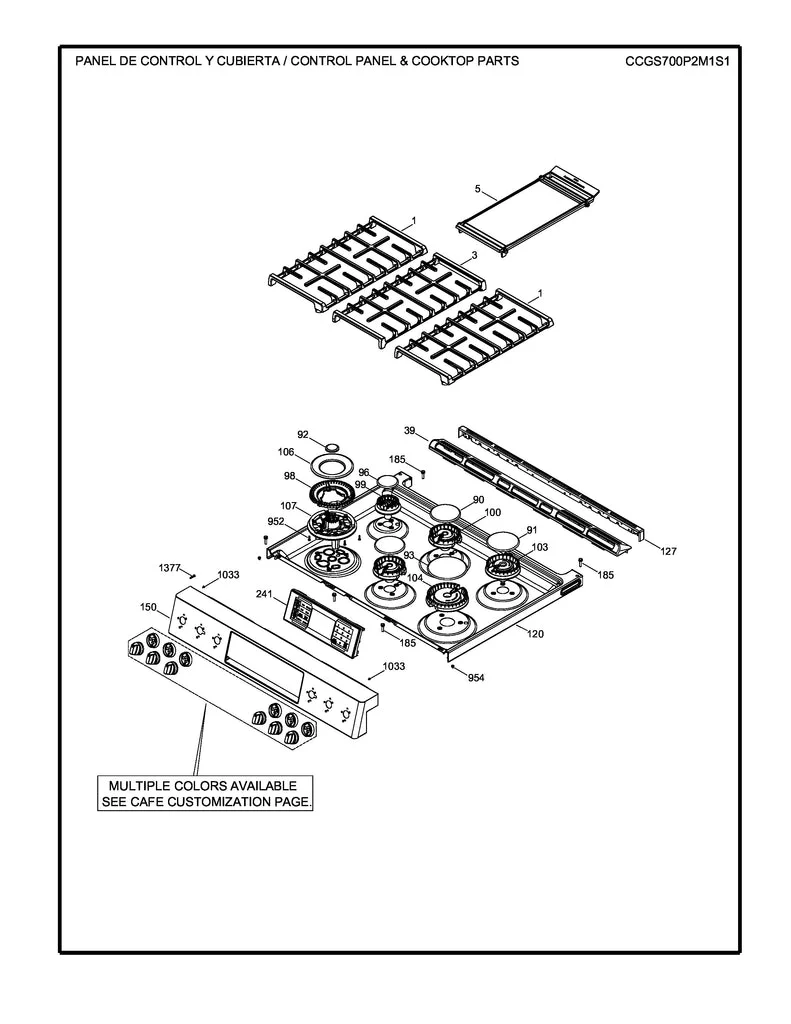 WS01F09280 Range Glass and Touch Board - Image 5