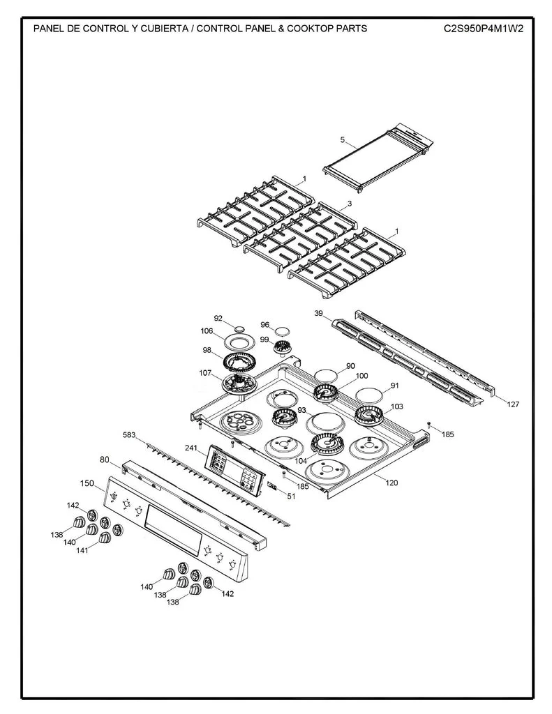 WS01F09359 Oven Control Assembly