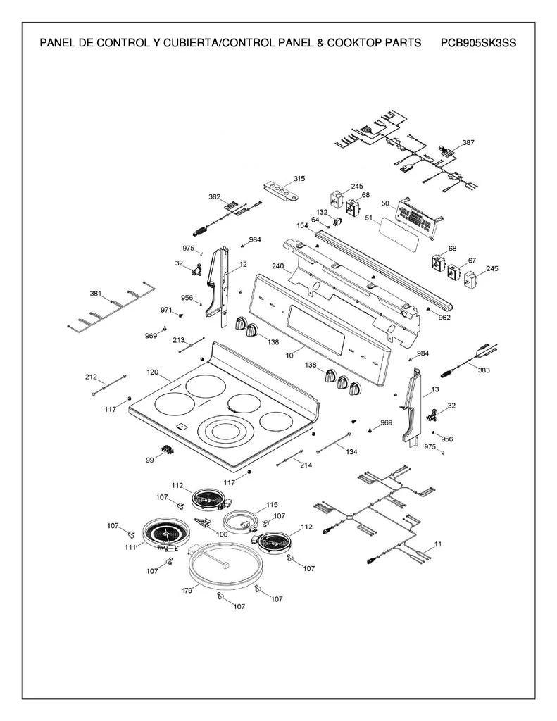 WS01F09622 Oven Control Assembly, Replaces WS01F09624, WS01F08867 - Image 3