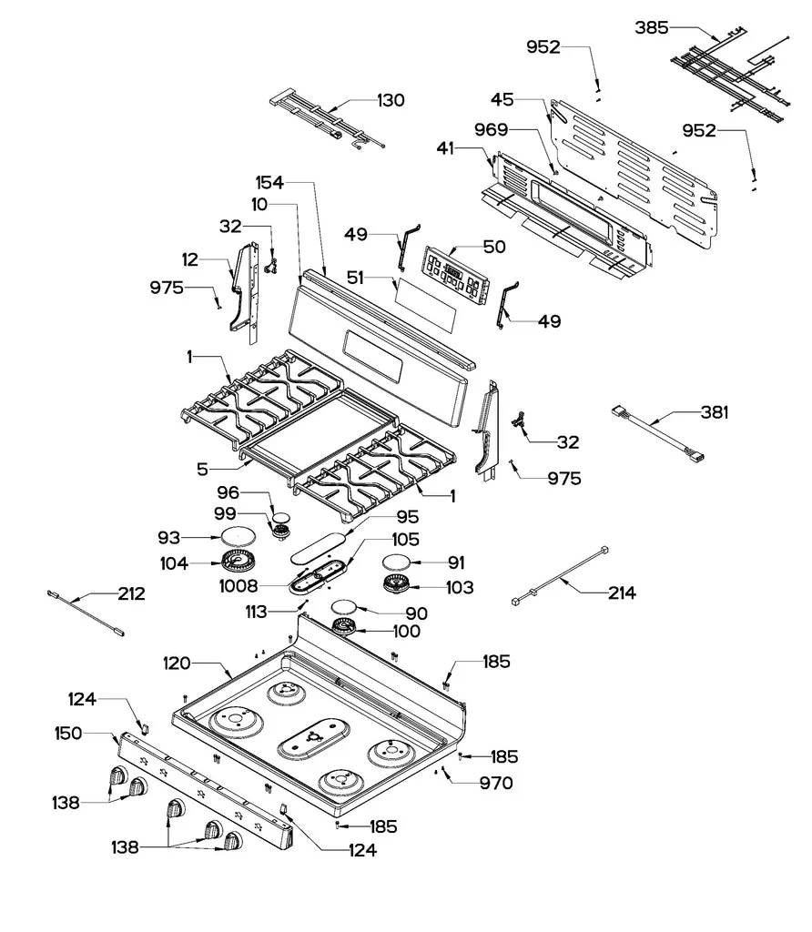 WS01F10079 Range Oven Control Board Assembly - Image 5