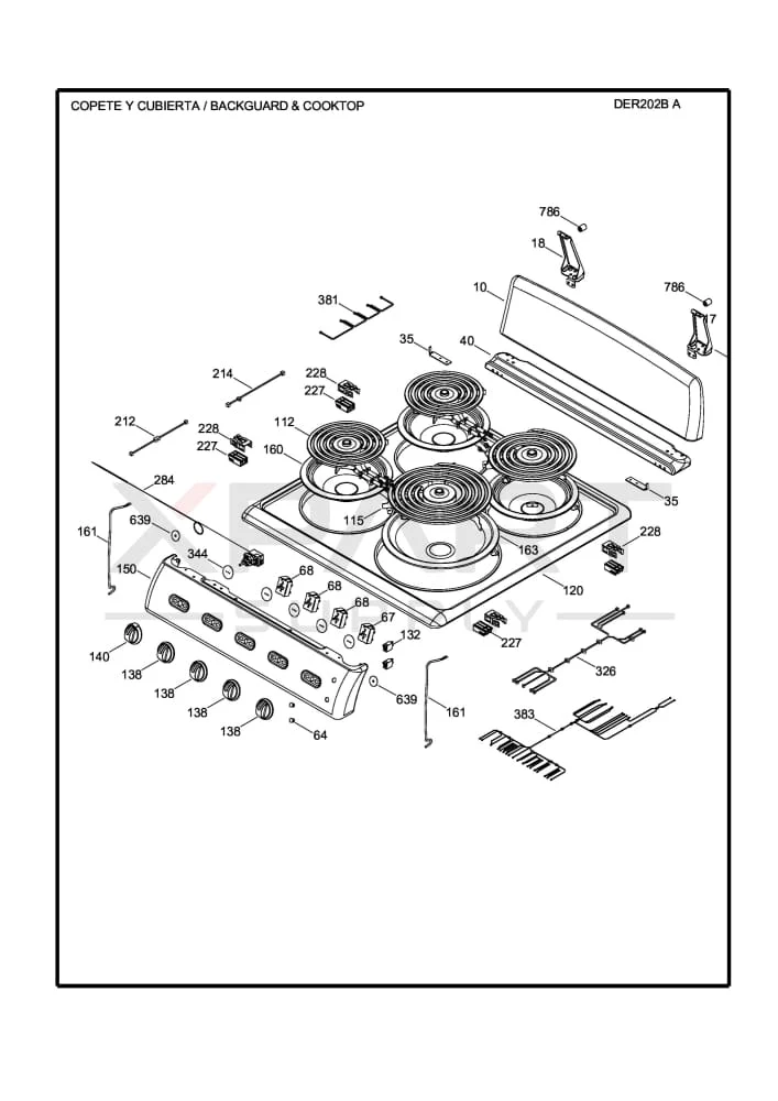 WS01F11294 Range Coil Surface Element 8" - Image 6