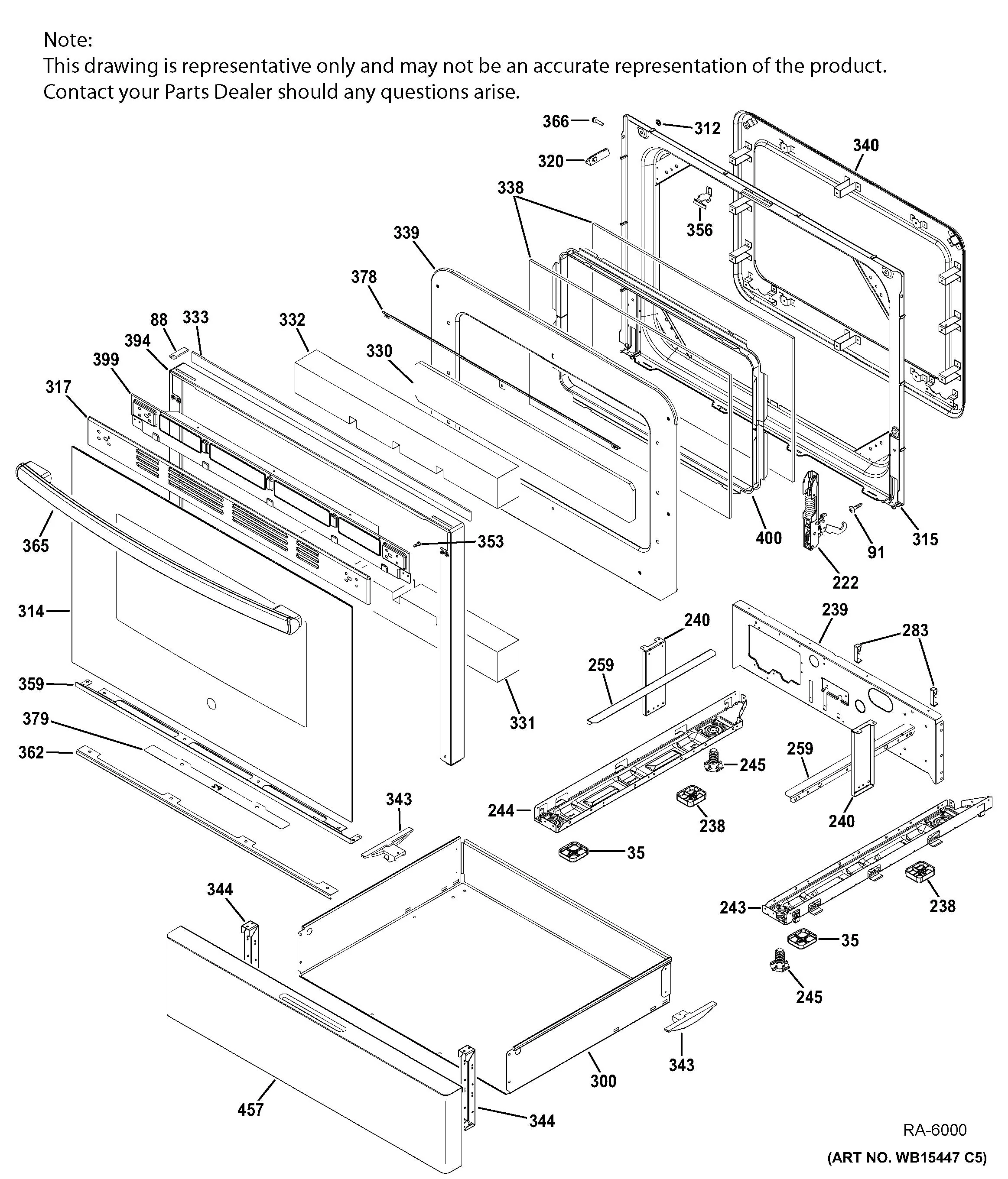 WS01L06892 Oven Receptacle Asm