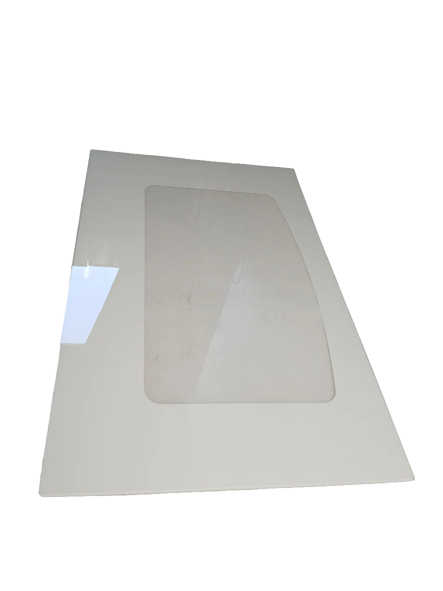 WS01L07858 Range Oven Glass Door, White - Image 3