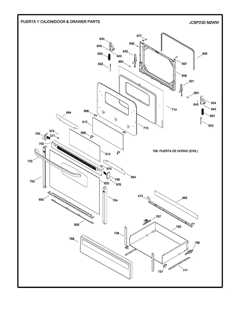 WS01L08118 Range Oven Door Inner glass - Image 5