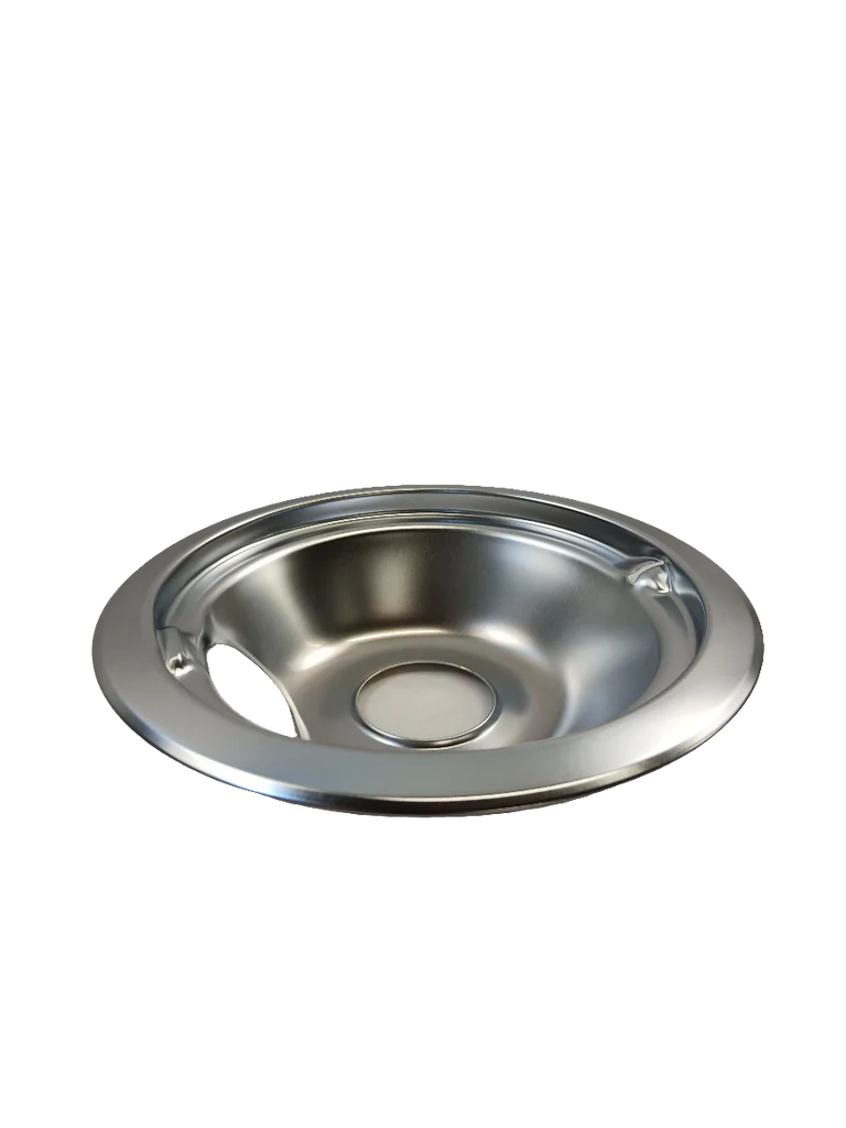 WS01L09257 Range Drip Pan 6", Chrome (replaces WB31K10265, WS01L00406, 164D3423P004) - Image 3