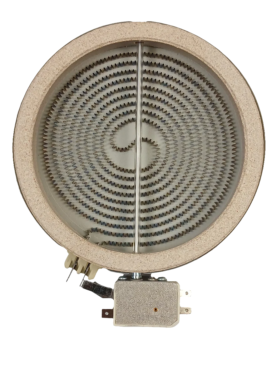 WS01L15700 Range Radiant Element, 5.5" (Radiant Surface Element, Glass-Top Burner Element, Surface Heating Element)