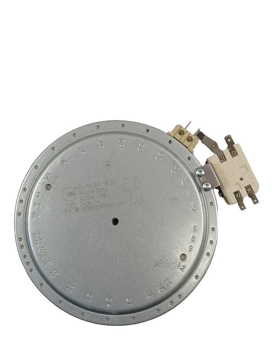 WS01L15700 Range Radiant Element, 5.5" (Radiant Surface Element, Glass-Top Burner Element, Surface Heating Element) - Image 3