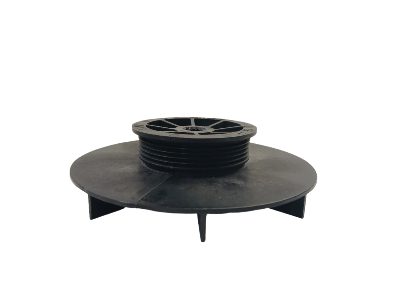 GE Washer Motor Fan and Pulley Assembly WW01F01788 (Replaces 290D1164G005, WH01X27247) - Image 2