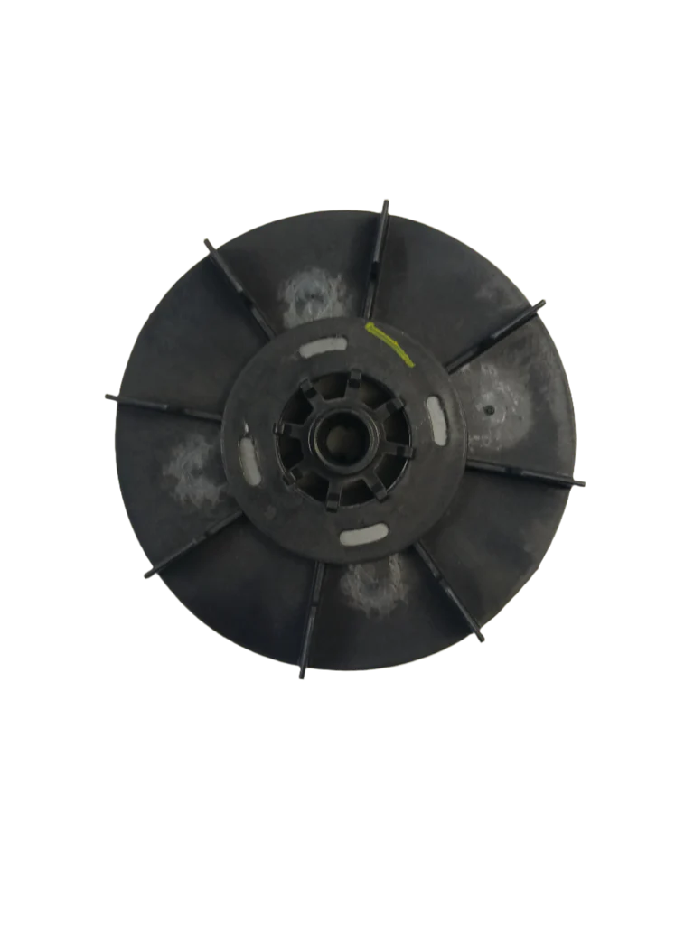 GE Washer Motor Fan and Pulley Assembly WW01F01788 (Replaces 290D1164G005, WH01X27247) - Image 5