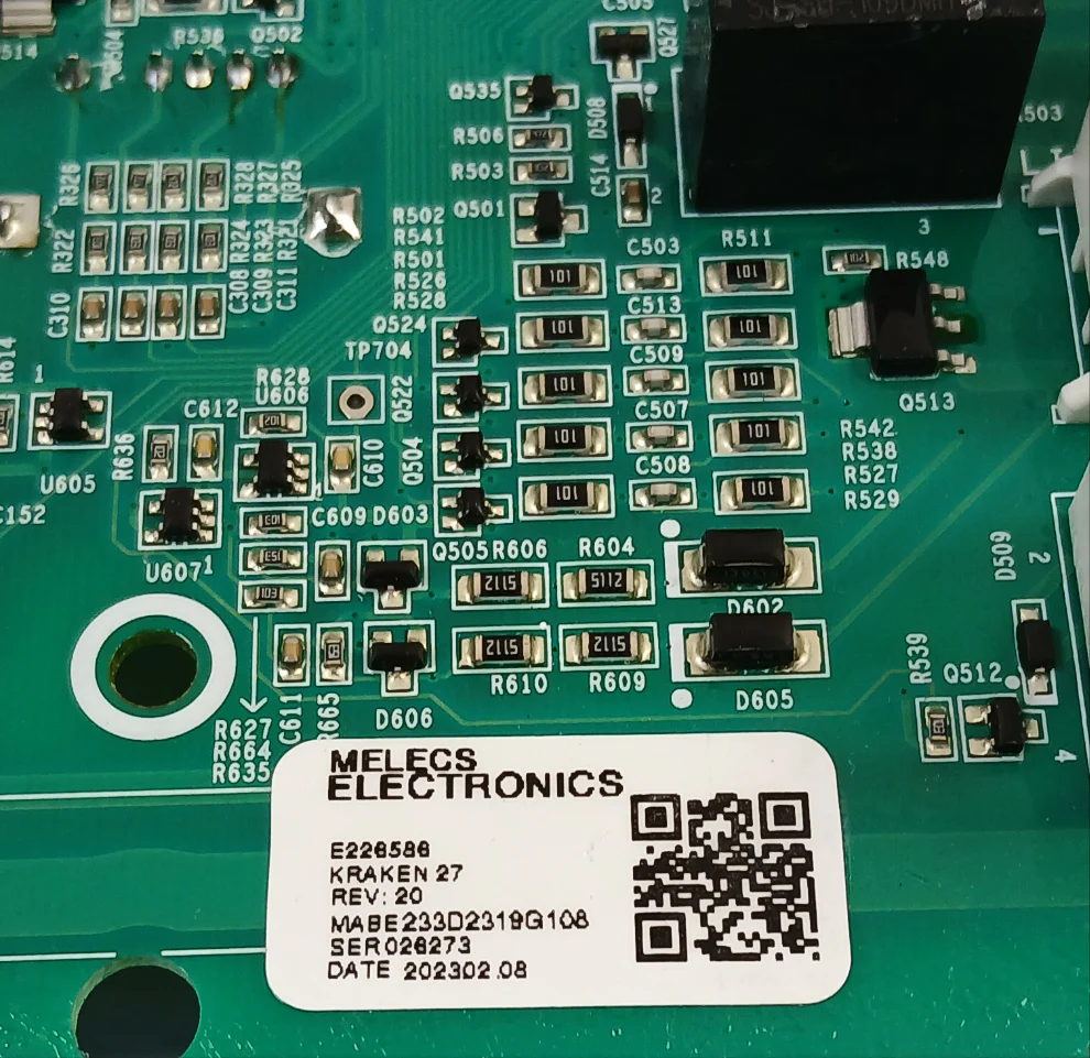 WW01F02072 Washer LE Control Board - Image 5